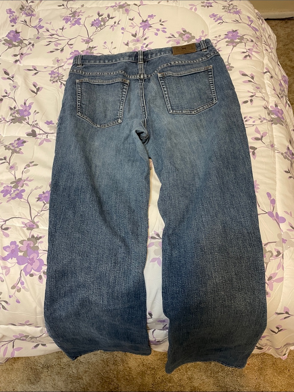 Ralph Lauren Blue Straight Leg Jeans - Picture 4 of 5